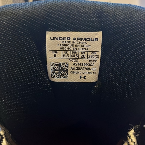 Under Armour HOVR Highlight Ace Womens White Mesh Athletic Volleyball Shoes - Picture 6 of 6